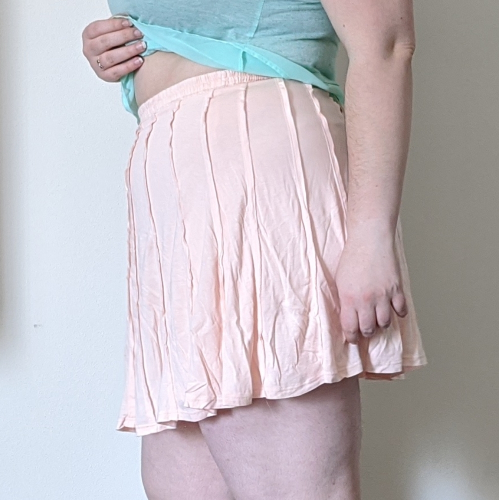 Pastel High-Waisted Skirt